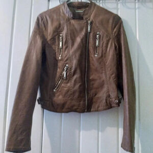 J2 faux leather jacket-small junior NWOT